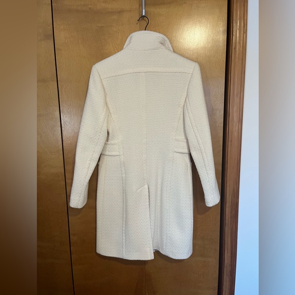 MODA International Women's Coat Winter White Size 6 - Picture 5 of 17